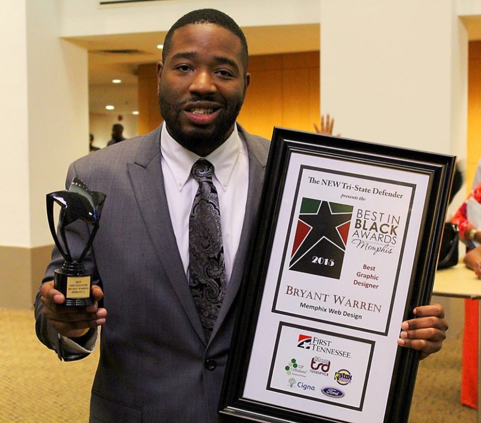 Best In Black Web/Graphic Design Artist Winner!